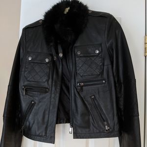 Cache leather jacket